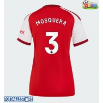 Arsenal Cristhian Mosquera #3 Hjemmedrakt Dame 2026-27 Kortermet